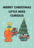 Cute Christmas Card - Little Miss Curious - Mr. Men created by Mr. Men