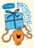 Cute Birthday Card - Mr. Tickle - Mr. Men created by Mr. Men