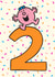 Cute 2nd Birthday Card - Little Miss - Mr. Men created by Mr. Men