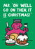 Cute Christmas Card - Mr.Greedy - Mr. Men created by Mr. Men