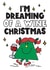 Funny Christmas Card - Dreaming Of A Wine Christmas - Mr. Men created by Mr. Men