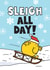 Cute Christmas Card - Mr. Men - Sleigh All Day! created by Mr. Men