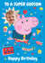 Personalised Peppa Pig Birthday Photo Card for Godson created by Danilo