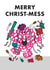 Cute Christmas Card - Mr. Men - Mr. Messy created by Mr. Men