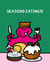Cute Christmas Card - Mr. Men - Seasons Eatings! created by Mr. Men