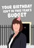 Funny Birthday Card - Rachel Reeves - Budget created by PopDogShop