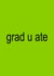 Funny Graduation Card - Charli XCX - Grad U Ate created by Sundiva Designs