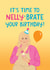 Cute Birthday Card - Great British Bake Off - Nelly created by The Cake Thief