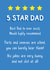Funny Birthday Card - For Dad - Star Rating created by Sunny side Studios