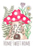 Cute New Home Card - Toadstool - Woodland created by Whimsical Witchcraft