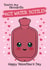 Cute Valentine's Day Card - Favourite Hot Water Bottle created by @Cupsie's Creations