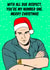 Tony Soprano from the tv series, The Sopranos Christmas card created by Graham Sanders