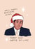 Funny Christmas Card - Michael Scott from the American Office created by Studio Smallpiece