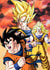 Epic Dragon Ball Z Birthday Card – Saiyan Warriors Unite! – Anime created by Danilo