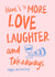 Cute Anniversary Card - Love, Laughter And Takeaways created by Sweetlove Press