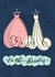 LGBTQ+ Wedding Card - To The Brides - Dresses created by Odyssey of the Line Calligraphy