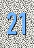 Classic Birthday Card - 21st - Polka Dots created by Hey Ves Designs
