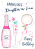 Classic Birthday Card - For Daughter-In-Law - Fizz created by Katie Phythian Design