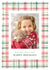 Classic Christmas Card - Tartan Frame created by Laura Bercovich