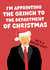 Funny Christmas Card - Donald Trump - The Grinch created by PopDogShop