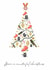 Cute Christmas card for your running obsessed friends and family created by Better for a run