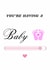 Sweet card to let the new baby know you can’t wait to meet them. created by Snap & Send
