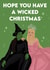 Pretty Christmas Card - Wicked - Ariana Grande created by byRosybum