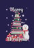 Colourful Christmas tree created by Emma Keight