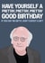 Funny Birthday Card - Curb Your Enthusiasm - Larry David created by Hello Sausage