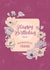 Classic Birthday Card - For Friend - Flowers created by Evie Garnett Designs
