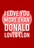 Funny Valentine's Day Card - Donald Trump - Elon Musk created by PEA GREEN PRINTS