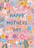 Pretty Mother's Day Card - Flowers - Happy Mother's Day created by Pear Tree Press