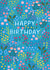Pretty Birthday Card - Ditsy Flowers created by Pear Tree Press