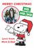Personalised Snoopy Christmas Photo Card From Mum & Dad – Santa Fun created by Danilo