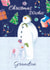 Snowman Christmas Card For Granson – Festive Wishes created by Danilo