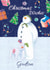 Snowman Christmas Card For Godson – Festive Wishes created by Danilo