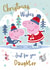 Peppa Pig Christmas Card for Daughter – Skating Fun created by Danilo