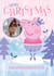 Peppa Pig Personalised Christmas Photo Card for Granddaughter – Princess Skater created by Danilo