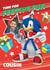 Festive Sonic Personalised Christmas Photo Card for Cousin created by Danilo