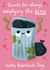 Funny Valentine's Day Card - Emptying The Bins created by Sophie Kent Illustration