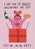 Funny Valentine's Day Card - The Perfect Gift - It's Me created by Alice Mole Illustration