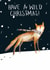Cute Christmas Card - Wild Fox created by Harriet Lowther