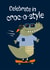 Cute Birthday Card - Cool Crocodile created by Cesca Hoyle