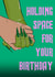 Funny Birthday Card - Wicked - Holding Space created by The Queer Store