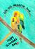 Parrots Couple 'We All Deserve Love' Valentines Card/For Partner/LGBTQI+/Cute created by Amelia Paveley