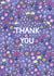 Pretty Thank You Card - Spring Florals created by Pear Tree Press