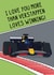 Funny Valentines Card - Formula 1 - Verstappen Red Bull created by OhJaye