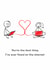 Cute Valentine's Day Card - Best Thing I've Found On The Internet created by Swizzoo