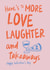 Cute Valentines Day Card - Love, Laughter And Takeaways created by Sweetlove Press