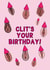 Funny Birthday Card - Clit's Your Birthday created by Gem Draws Stuff